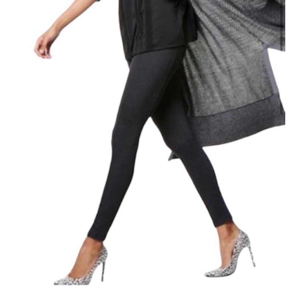 Cabi 3211 Sleek Leggings Gray‎ Stretch Pull-On Ponte Knit Size XS